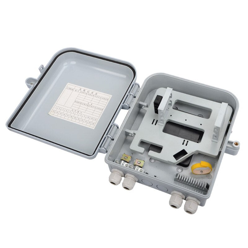 ZJW 1:16 Nap Box Fiber Optic PLC Splitter Box / 24 core FTTH adapter Distribution Box