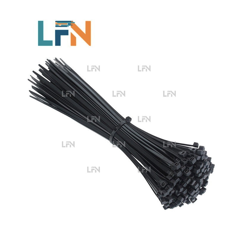 100PCS 4 Series Width Nylon Cable Tie Reusable Self Locking Adjustable Flexible Nylon Cable Zip Tie