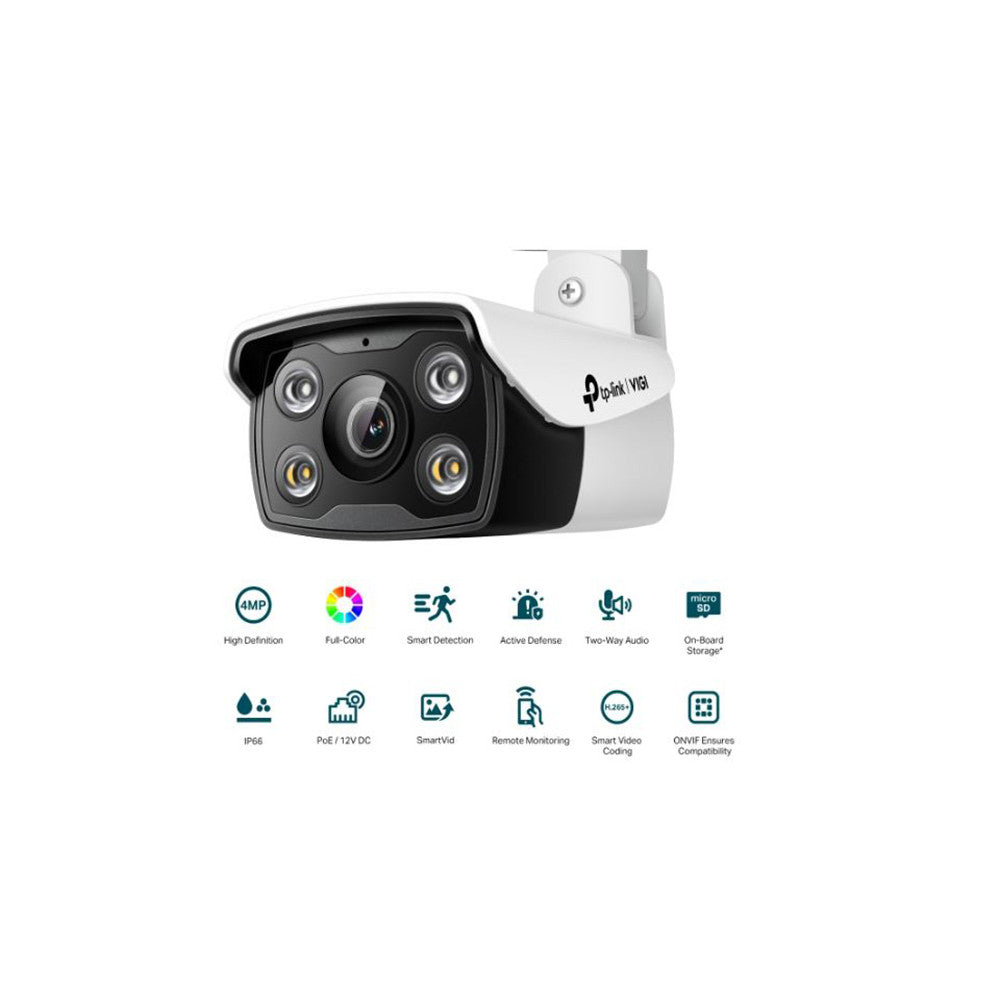 VIGI C340 4MP / VIGI C330 3MP Outdoor Full-Color Bullet Network Camera