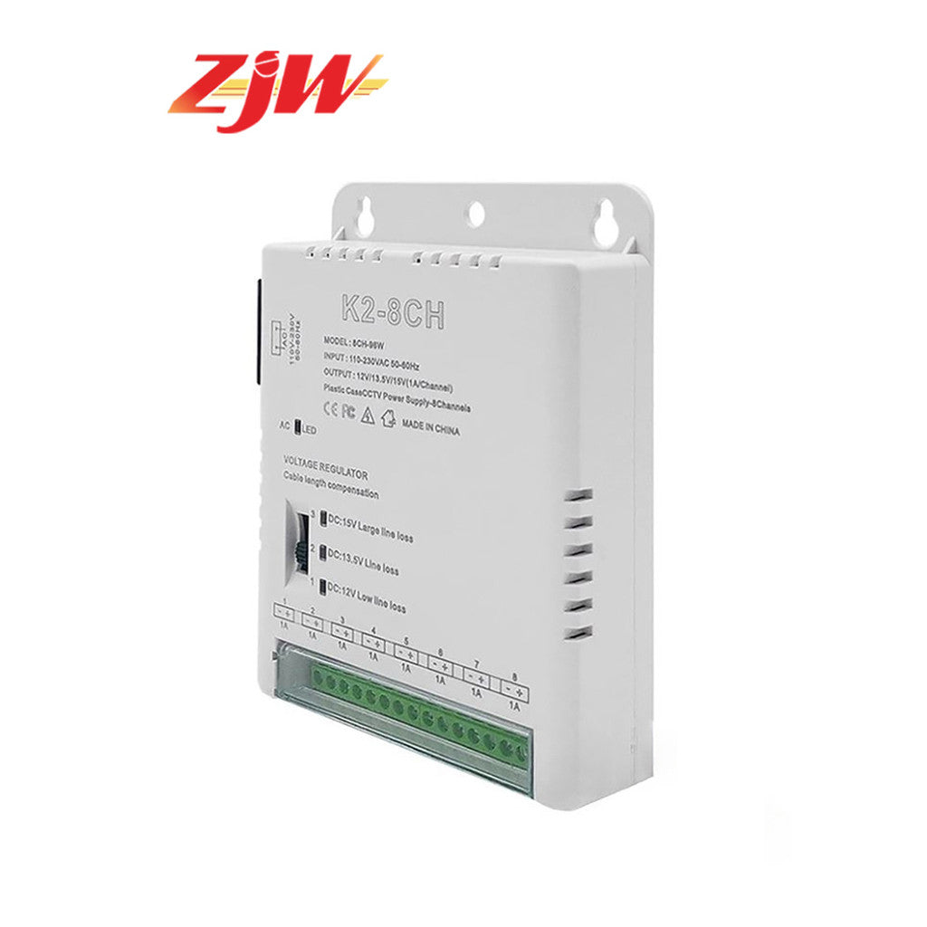 K2-4CH/8CH 12V 1A CCTV Centralized Power Supply Channel Output Switching Mode Power Supply