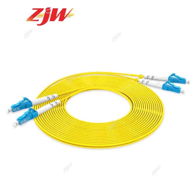 ZJW 3m / 5m / 10m LC/UPC-LC/UPC Duplex single-mode fiber optic patch cord Simplex 3.0mm Fiber jumper