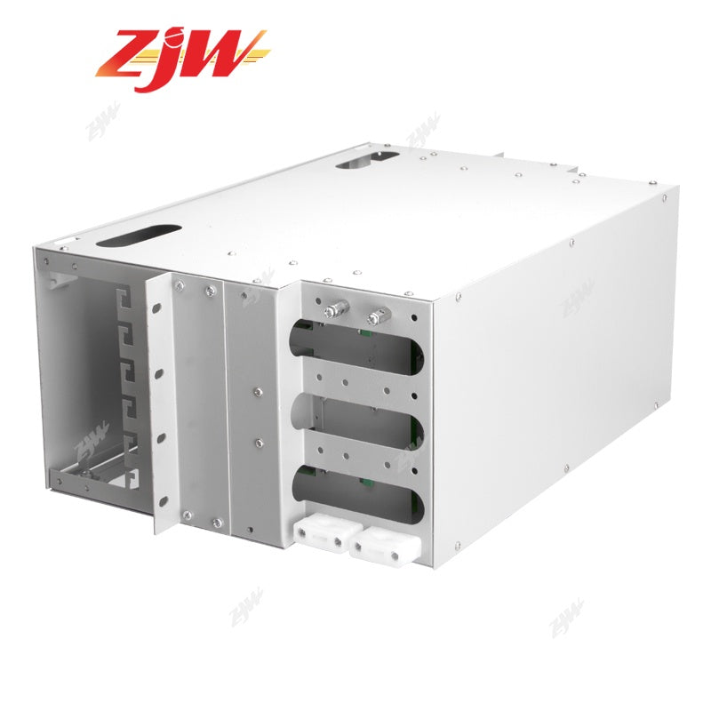 ZJW 72Core SC ODF Optical Fiber Distribution Frame w/ 72 pcs SC Pigtail & 72 pcs SC-SC Adapters