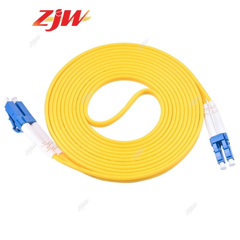 ZJW 3m / 5m / 10m LC/UPC-LC/UPC Duplex single-mode fiber optic patch cord Simplex 3.0mm Fiber jumper