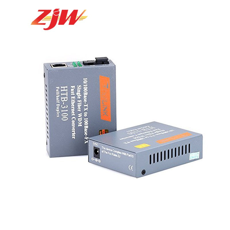 HTB-3100 Media Converter Netlink Fiber Transceiver Fiber Converter 20km 10/100M A/B