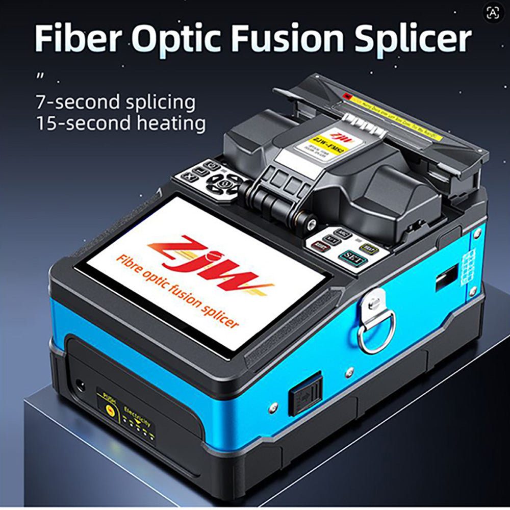 ZJW FM82 Automatic Fusion  Machine Fiber Optic Fusion Splicer FTTH Fiber Welding (Non-COD)