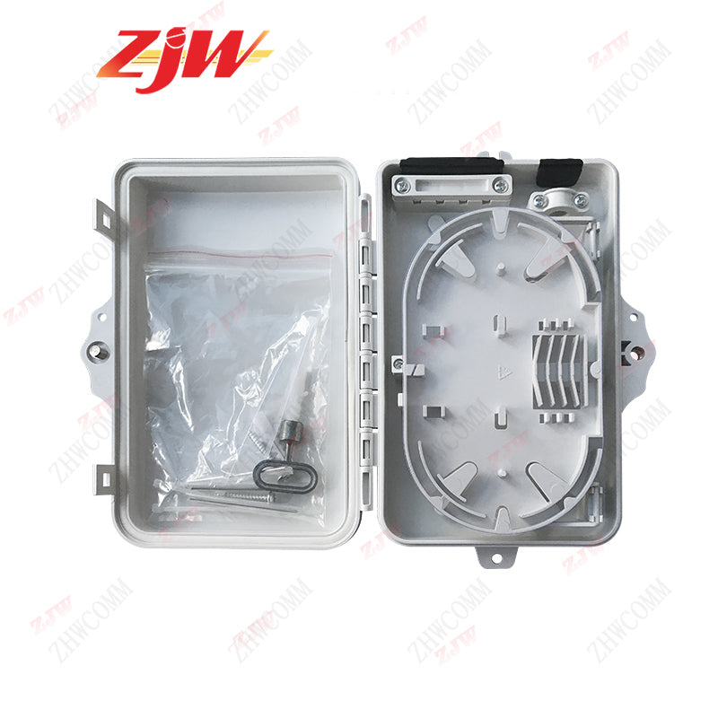 4 Core Fiber Optic Terminal Box FTTH Box Fiber Optic Distribution Box (ZJW)