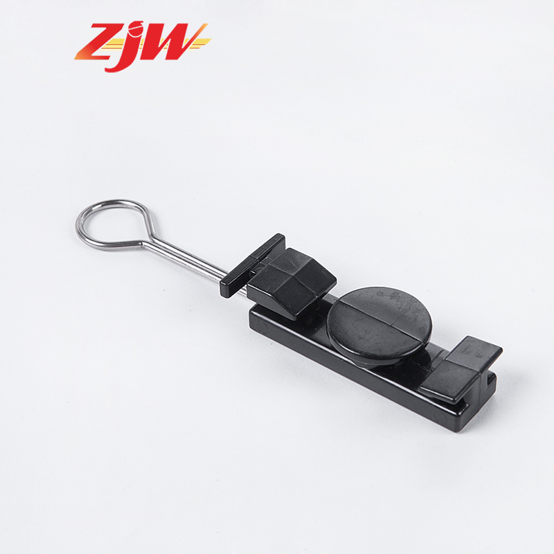 ZJW 10pcs F Clamp Non TELCO FTTH Tools S Type Fiber fixing Parts Clamp for Drop Cable
