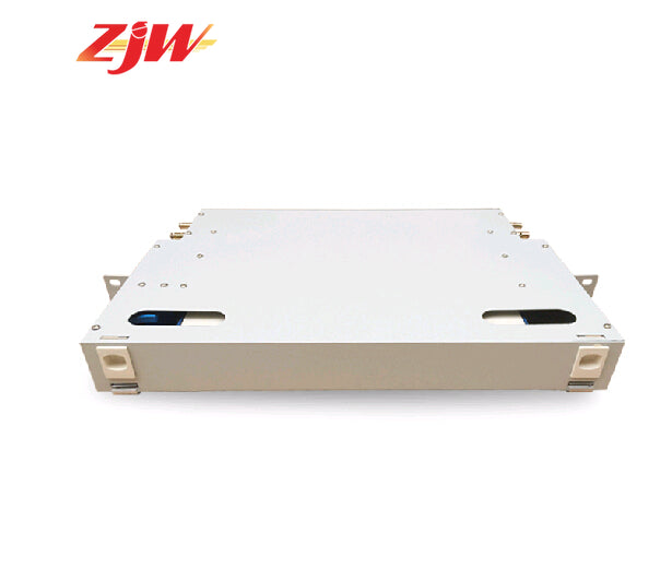 ZJW 12 Port 24 Core LC ODF Optical Fiber Distribution Frame w/24 pcs LC Pigtail & 12pcs LC Adapters