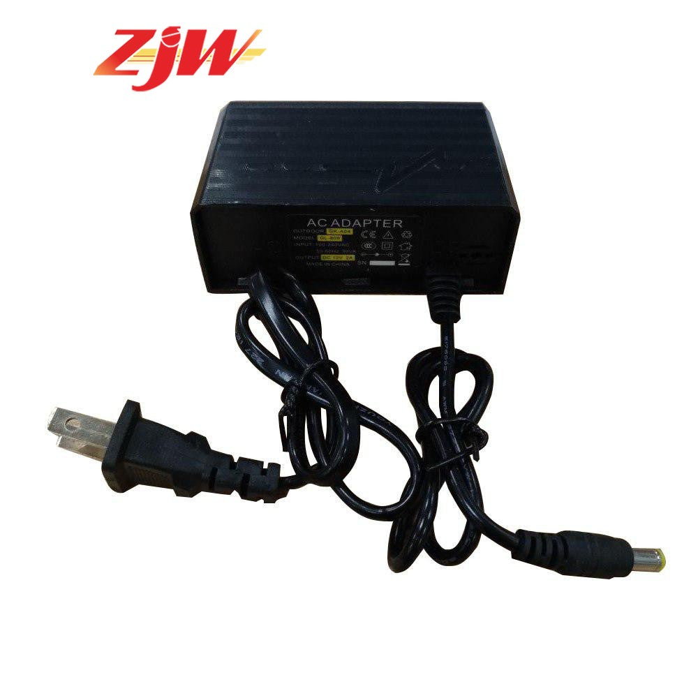 ZJW 12V 2A Outdoor Waterproof Power Adaptor Switching power supply Rainproof CCTV Security Adapters