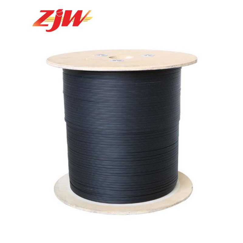 ZJW 500m / 1000m 1 Core Fiber Optic Cable 1KM 3 Steel Fiber Optic Wire outdoor FTTH Fiber Cable