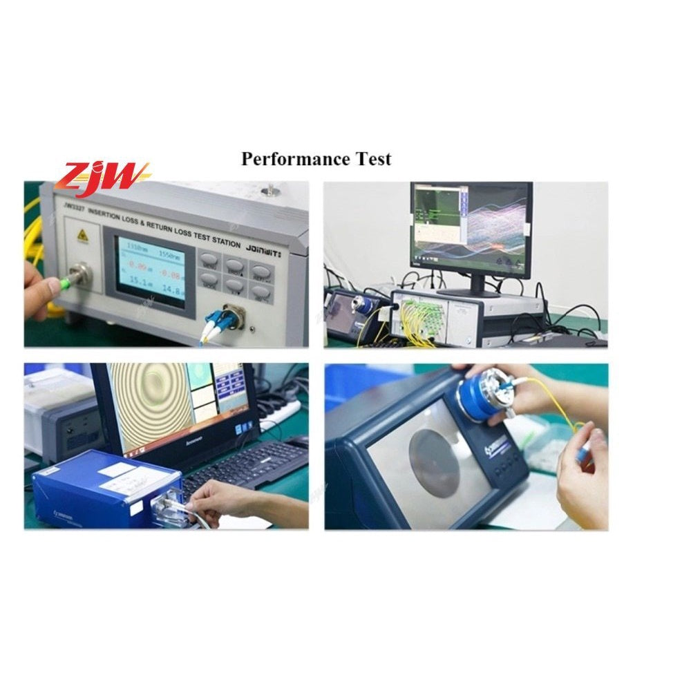 ZJW 1m /3m/ 5m/ 10m SC/APC-SC/APC Simplex Single-mode Fiber Optic Patch Cord For Globe Converge