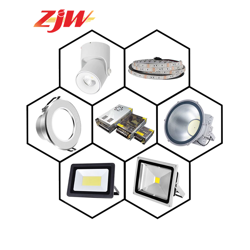 ZJW 12V 5A Centralized Power Supply 12V 60W Power Adapt AC TO DC for Led Sign CCTV Camera
