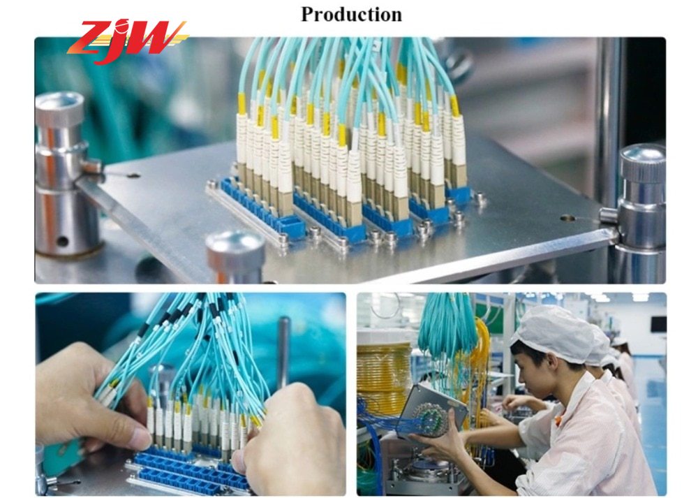 ZJW  SC/ APC-SC /UPC Simplex Single-Mode Fiber Optic Patch Cord 3.0mm FTTH Fiber Optic Cable