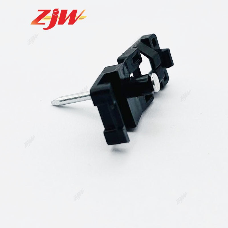 ZJW 5pcs Fiber Cable Clip Fiber Optic Drop Wire Cable Clip with Single Concrete Nail