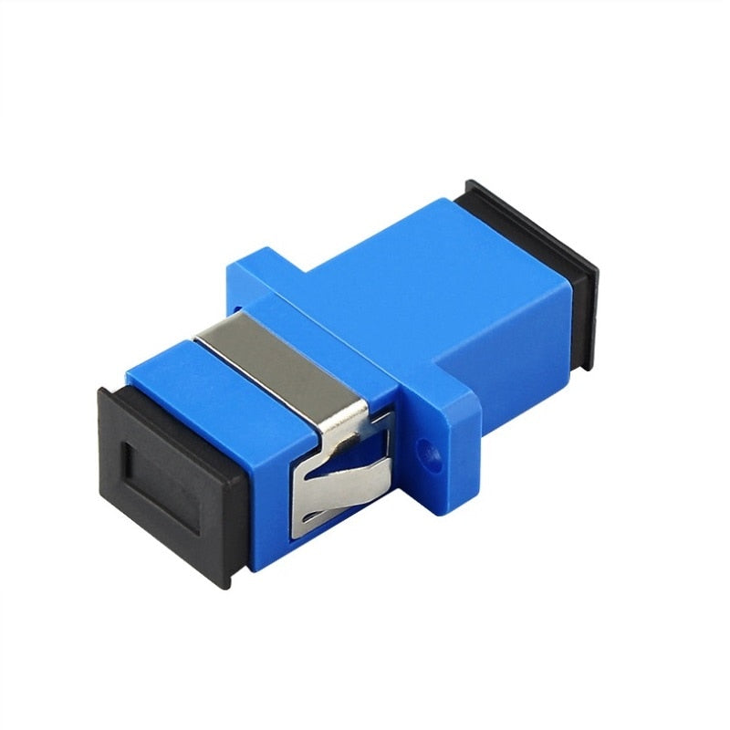 ZJW 10 Pcs FTTH SC-SC Fiber Optic Adaptor SC-SC Coupler SC Female to SC Female UPC Simplex