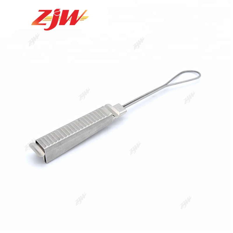 ZJW 5pcs FTTH Fiber Optic Drop P Clamp Suspension Wire Clamp Tensioner