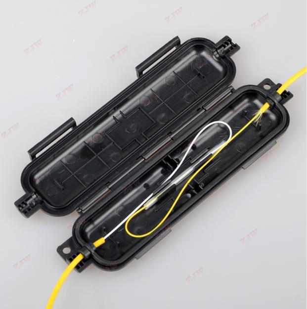 ZJW FTTH  Fiber Cable Protective Box Waterproof SC Connector Heat Shrink Tube Fiber Cables Case