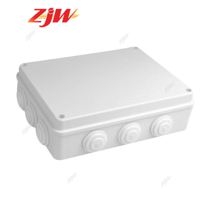 ZJW IP65 Waterproof CCTV Junction Box Enclosure 255x200x80mm 150x150x70mm Outdoor Box