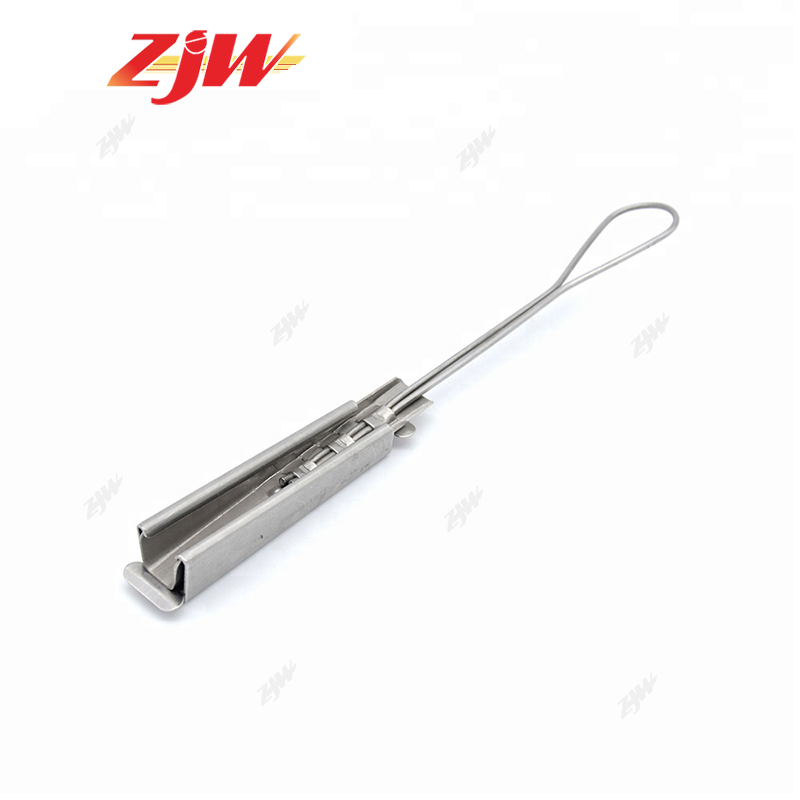 ZJW 5pcs FTTH Fiber Optic Drop P Clamp Suspension Wire Clamp Tensioner