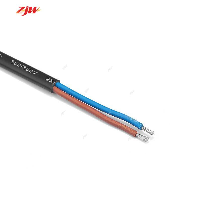 ZJW 2 Pin Power Cable US Type Power Cord Line 2 Prong Plug Cable 1.2 Meters