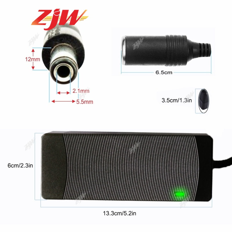 ZJW DC12V Adapt 10A CCTV Power Supply Adapter 12V 10A Power Adaptor