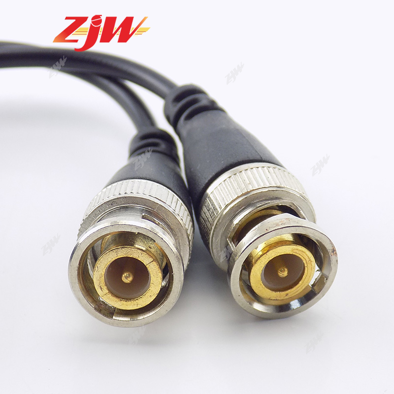 ZJW 1 pair 1080P AHD/HD-CVI/TVI/CVBS HD Video Balun Transmitter Cat5 Cat6 Video Balun