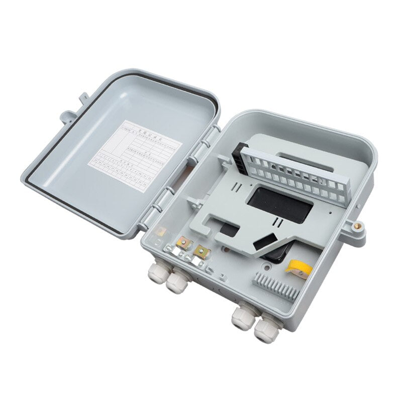 ZJW 1:16 Nap Box Fiber Optic PLC Splitter Box / 24 core FTTH adapter Distribution Box