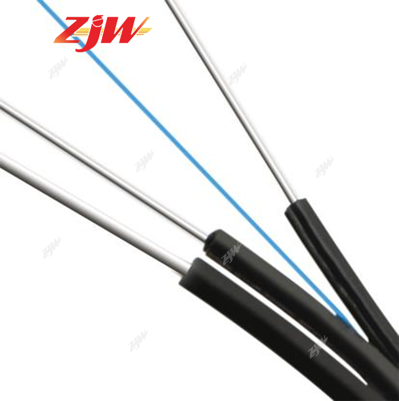 ZJW 100M/ 200M / 300M 1 Core Fiber Optic Cable Fiber Optic Patch Cord Single Mode FTTH