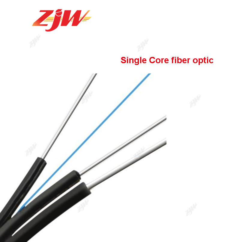 ZJW 20m/ 30m/ 50m 1 Core Fiber Optic Cable with SC/UPC SC/APC Connector Competible PLDT Converge