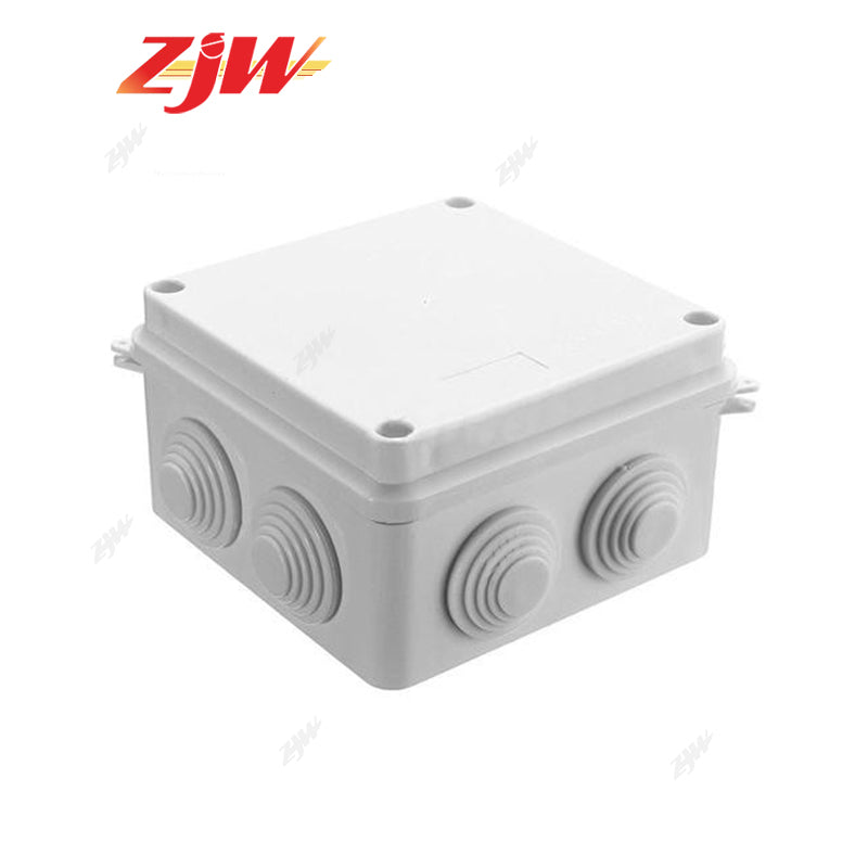 ZJW IP65 Waterproof CCTV Junction Box Enclosure 100x100x70mm 85x85x50mm Outdoor Box
