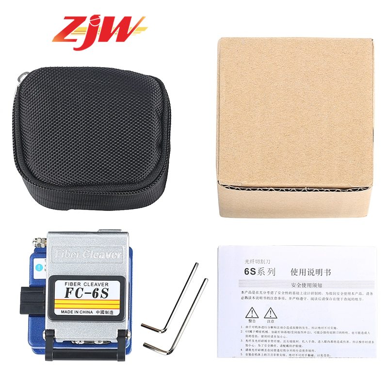 ZJW FC-6S Fiber optic cable cutter knife fiber cleaver tool Cold Contact Dedicated Metal  cleaver