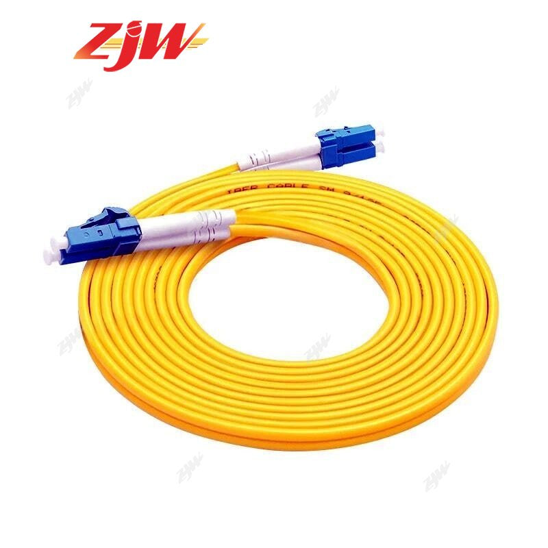 ZJW 3m / 5m / 10m LC/UPC-LC/UPC Duplex single-mode fiber optic patch cord Simplex 3.0mm Fiber jumper