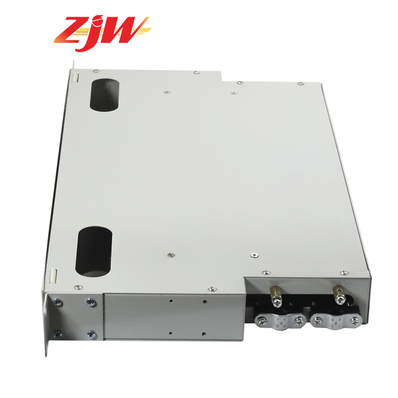 ZJW 12 Port 24 Core LC ODF Optical Fiber Distribution Frame w/24 pcs LC Pigtail & 12pcs LC Adapters