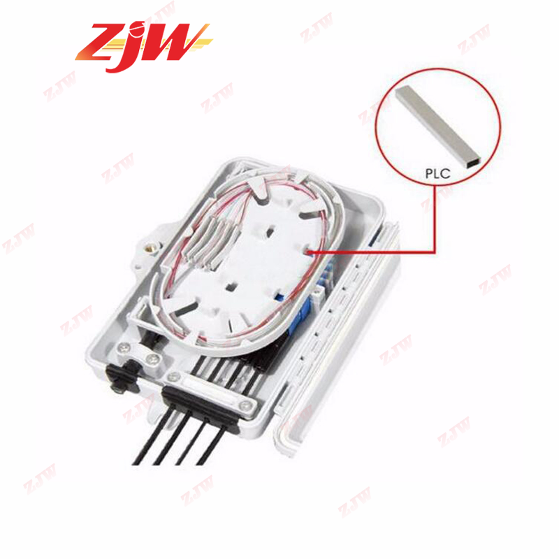 4 Core Fiber Optic Terminal Box FTTH Box Fiber Optic Distribution Box (ZJW)