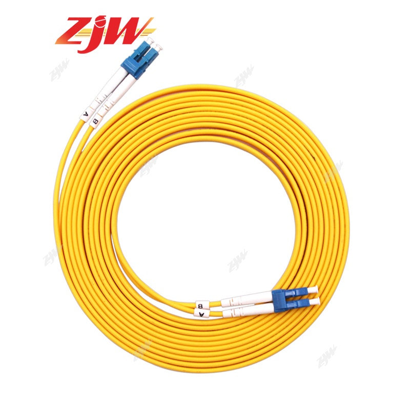 ZJW 3m / 5m / 10m LC/UPC-LC/UPC Duplex single-mode fiber optic patch cord Simplex 3.0mm Fiber jumper