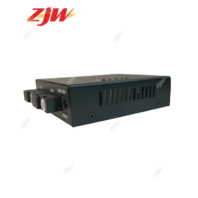 ZJW 2 SC Port 2 RJ45 Port Gigabit Fiber Optic Media Converter Fiber Switch Gigabit