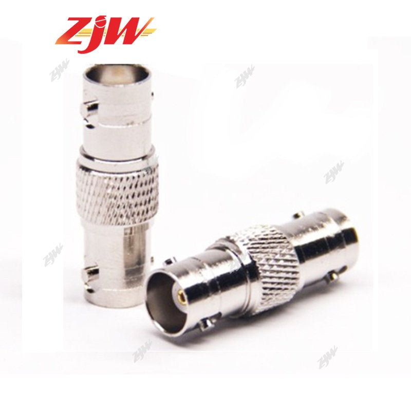 5 Pcs ZJW BNC Female Connector to BNC Female Coupler Adapter Connector Female Connector for CCTV