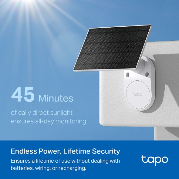 Tapo C410 Kit | 2K | 3 MP | Solar-Powered | CCTV | Outdoor | Security | Camera | Kit