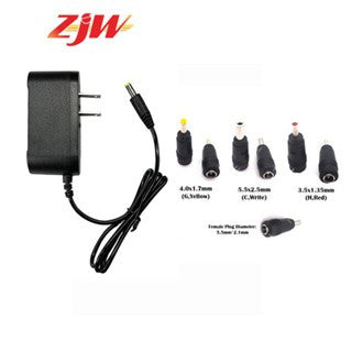 ZJW DC 5V 2A Power Supply Oval Shape 5V 2A Adaptor 5V2A Charger for Media Converter
