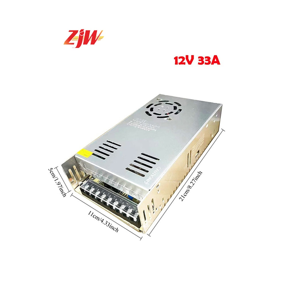 ZJW 12V 5A/10A/20A/30A /33A/40A Centralized Power Supply 12V Power AC TO DC for Led Sign CCTV Camera