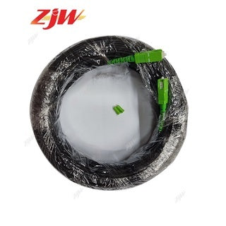 ZJW 100M/ 200M / 300M 1 Core Fiber Optic Cable Fiber Optic Patch Cord Single Mode FTTH