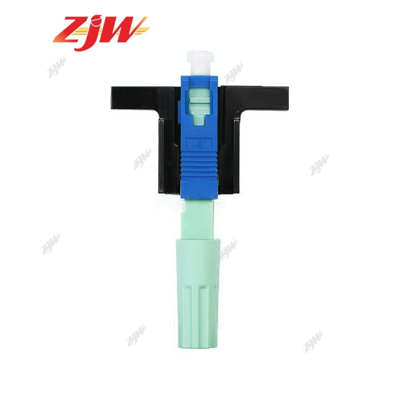 ZJW Fibre Optic SC Butterfly Connector SC Connector Fiber Optical Twist Type Fast Connector