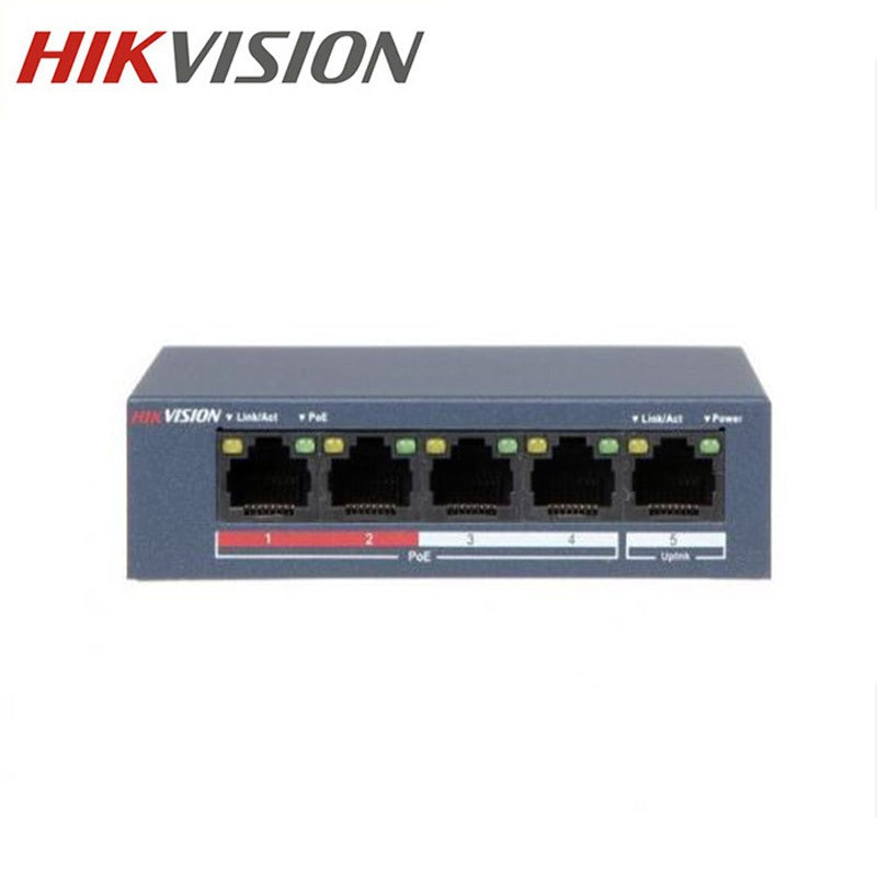 DS-3E1105P-EI/M  / DS-3E0109P-E/M(B) 4 / 8 Port  Hikvision Port Fast Ethernet Unmanaged POE Switch
