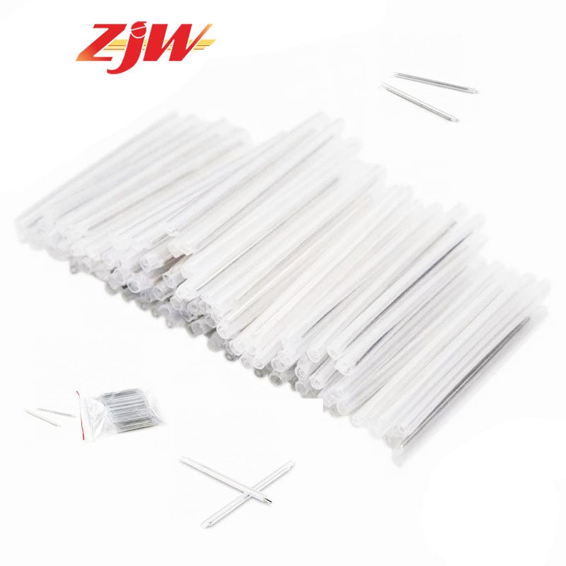 ZJW 100pcs 60mm Fiber Sleeves Fiber Heat Shrink Tube Fiber Pipe Fusion Splicer Protection Sleeve