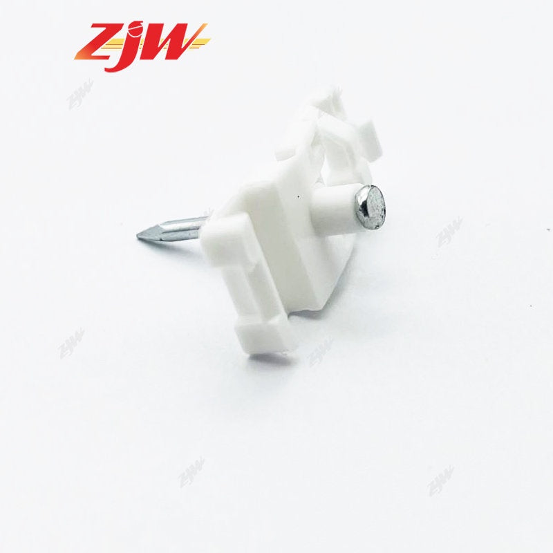 ZJW 5pcs Fiber Cable Clip Fiber Optic Drop Wire Cable Clip with Single Concrete Nail