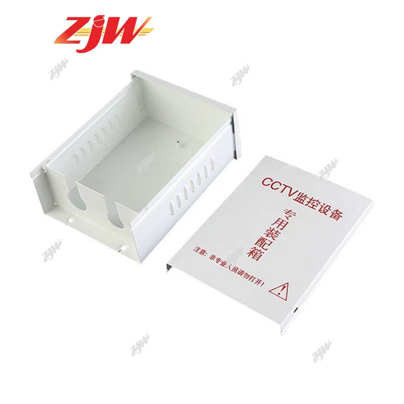 ZJW Metal Junction Box Electrical Project Wiring Distribution Box For CCTV Equipment (180*130*90 mm)