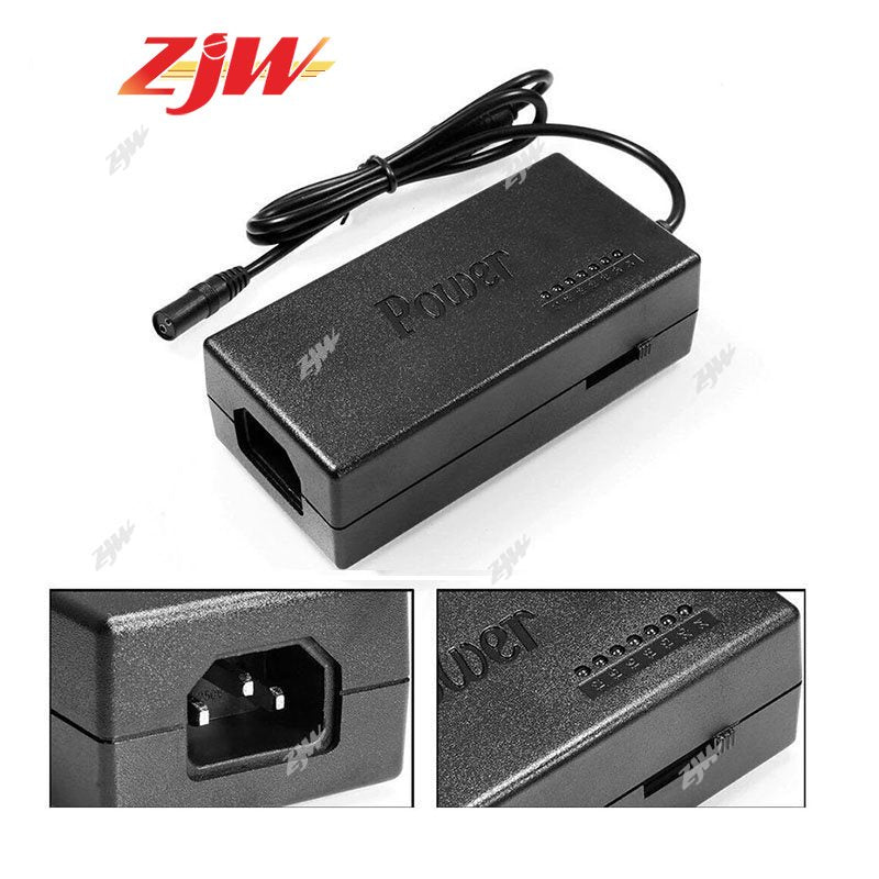ZJW 96W Universal Power Supply Charger 8 Tips For PC Laptop  AC/DC Power Adapter Indicator Charger