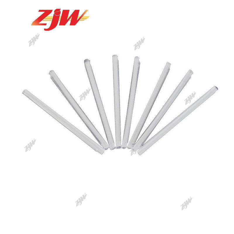 ZJW 100pcs 60mm Fiber Sleeves Fiber Heat Shrink Tube Fiber Pipe Fusion Splicer Protection Sleeve