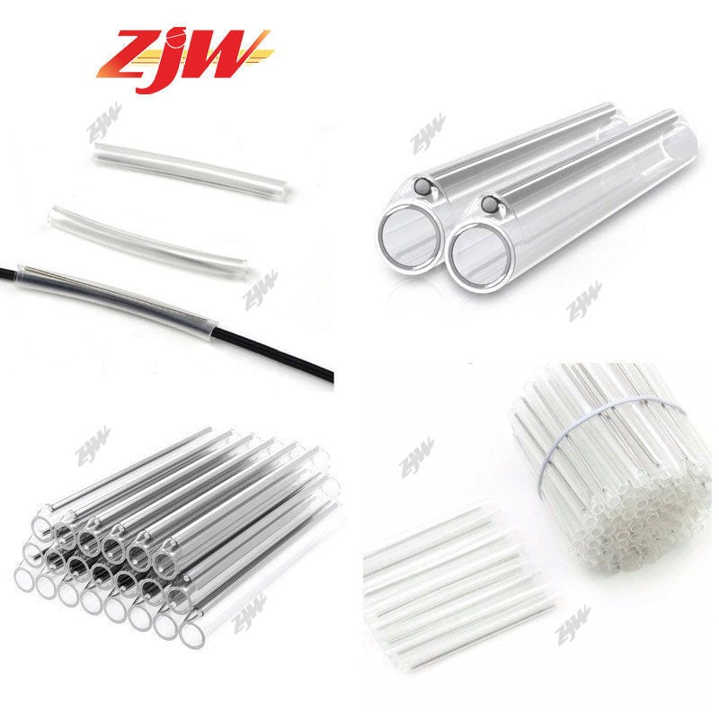 ZJW 100pcs 60mm Fiber Sleeves Fiber Heat Shrink Tube Fiber Pipe Fusion Splicer Protection Sleeve