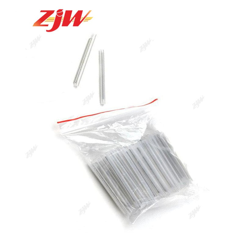 ZJW 100pcs 60mm Fiber Sleeves Fiber Heat Shrink Tube Fiber Pipe Fusion Splicer Protection Sleeve